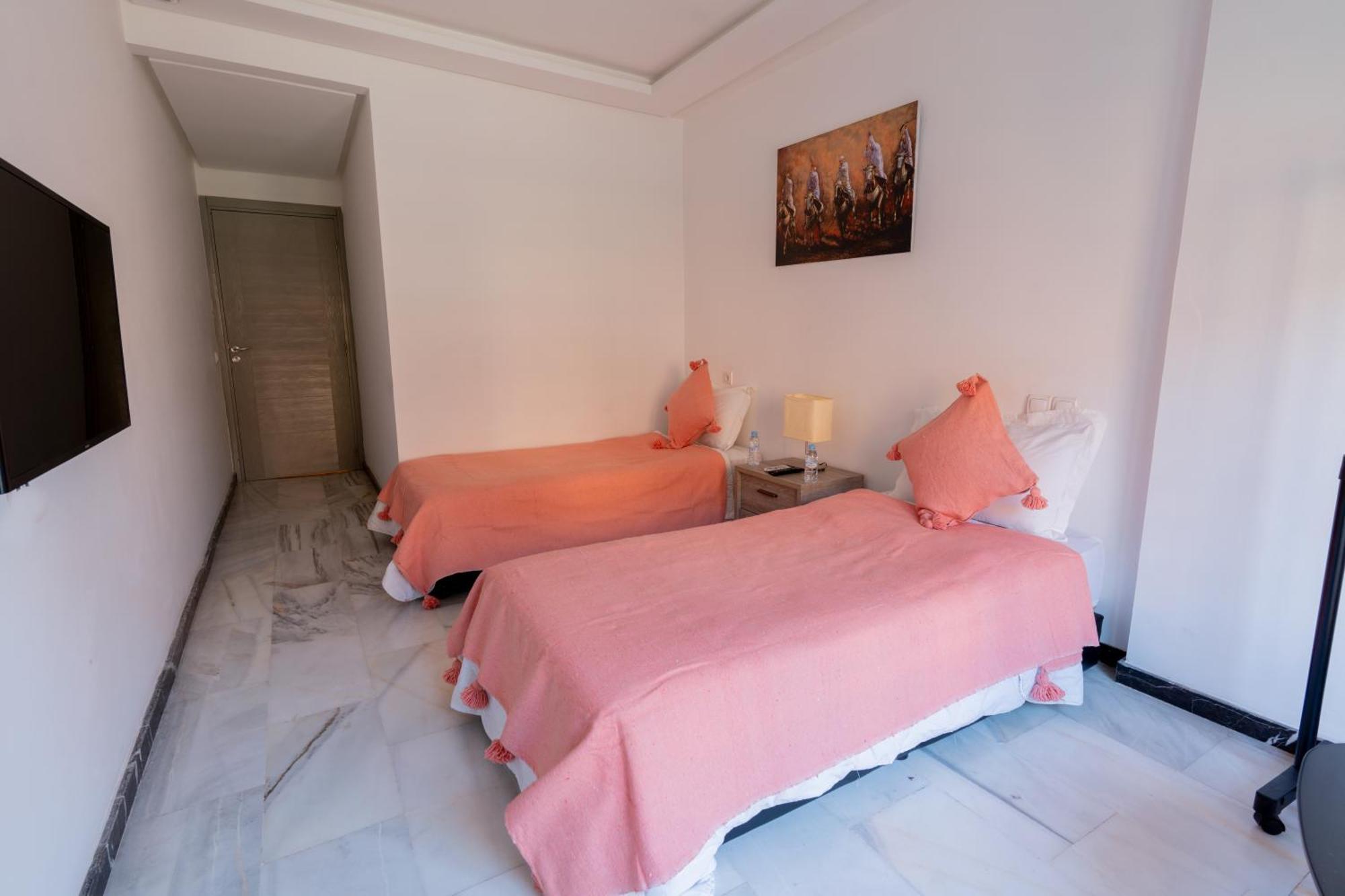 Bel Appartement Au Coeur De Gueliz มาร์ราเกช ภายนอก รูปภาพ