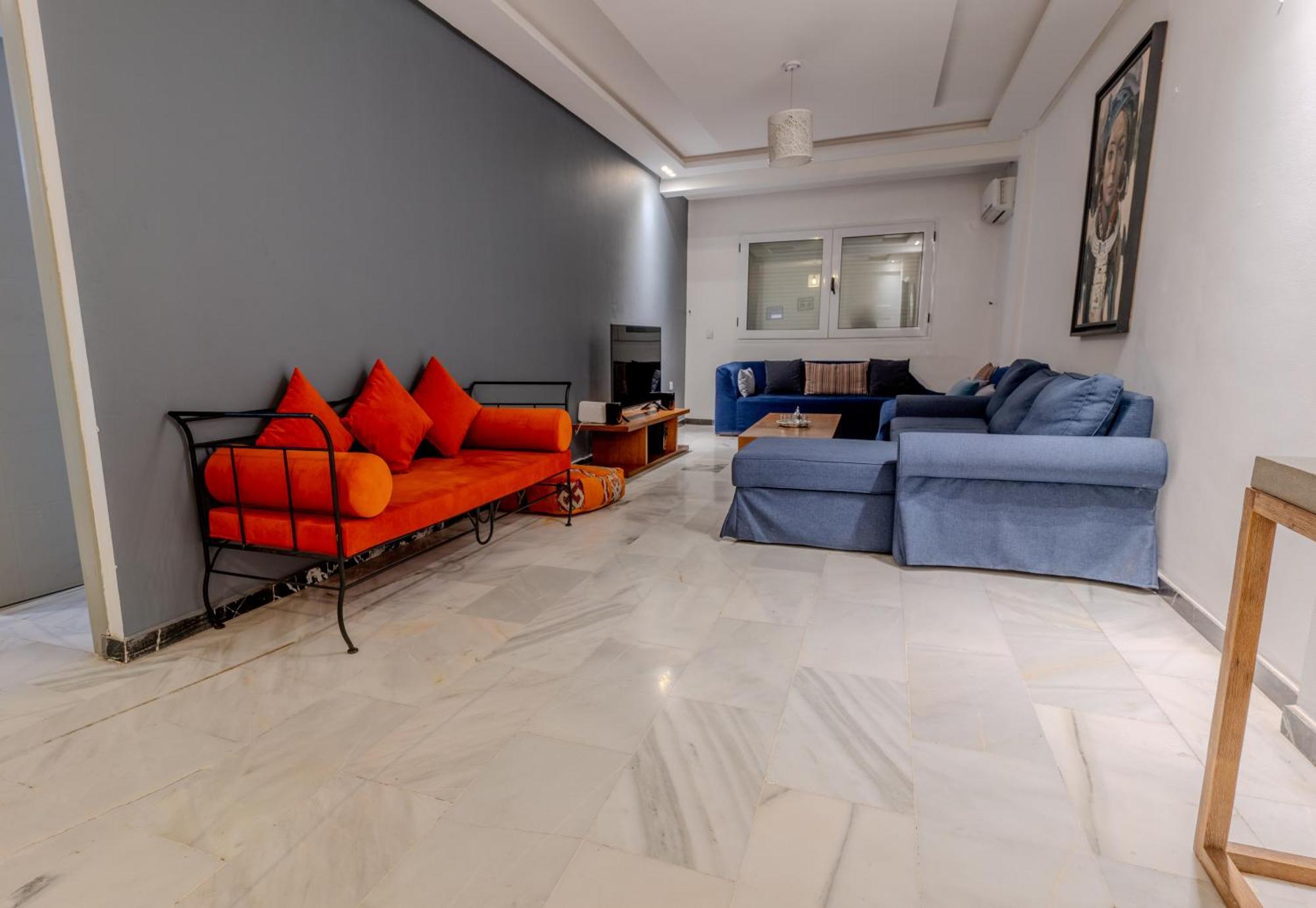 Bel Appartement Au Coeur De Gueliz มาร์ราเกช ภายนอก รูปภาพ